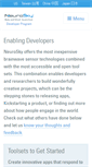 Mobile Screenshot of developer.neurosky.com